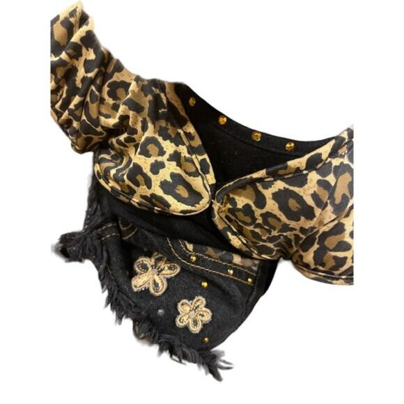 Build A Bear WWF Wild Big Cat Leopard Kitty Jungle Zoo Dressed up 2007 - Picture 3 of 6